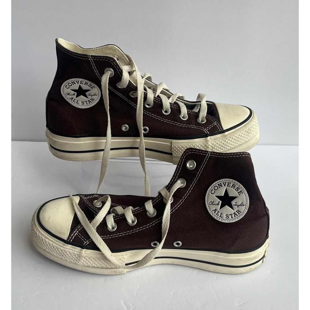 Converse Chuck Taylor All Star Platform High Top Brown Men's 6.5 Women's 8.5